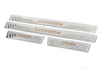 Citroen Uniwersalne nakładki progowe Citroen V-2 (4 szt., stal nierdzewna) zdjęcia 3