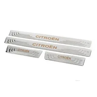 Uniwersalne nakładki progowe Citroen V-2 (4 szt., stal nierdzewna) zdjęcia 3