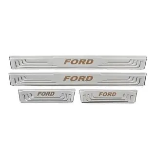 Uniwersalne nakładki progowe Ford V-2 (4 szt., stal nierdzewna) zdjęcia 2
