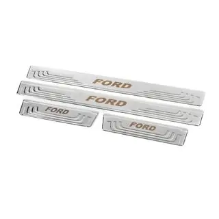 Uniwersalne nakładki progowe Ford V-2 (4 szt., stal nierdzewna) zdjęcia 3