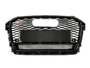 Audi A1 2010-2018 Przedni Grill RS-Style z Napisem Quattro (2014-2018, czarny) zdjęcia 1
