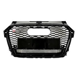 Przedni Grill RS-Style z Napisem Quattro (2014-2018, czarny) zdjęcia 2