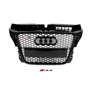 Atrapa Chłodnicy RS-Style (2008-2012, czarna z chromem) Audi A3 2003-2012 zdjęcia 1