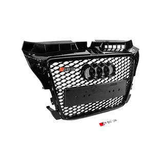 Atrapa Chłodnicy RS-Style (2008-2012, czarna z chromem) Audi A3 2003-2012 zdjęcia 3