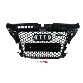 Atrapa Chłodnicy RS-Style (2008-2012, czarna z chromem) Audi A3 2003-2012 zdjęcia 4