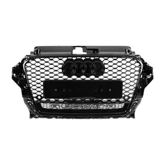 Przedni Grill RS-Style z Napisem Quattro (2012-2016, czarny)