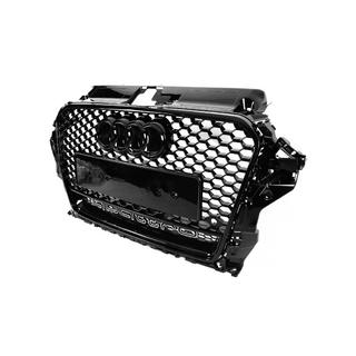 Przedni Grill RS-Style z Napisem Quattro (2012-2016, czarny) zdjęcia 2