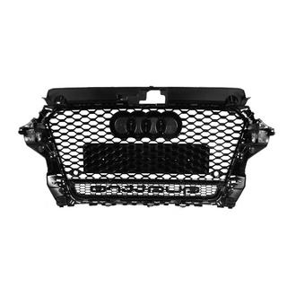 Przedni Grill RS-Style z Napisem Quattro (2012-2016, czarny) zdjęcia 4