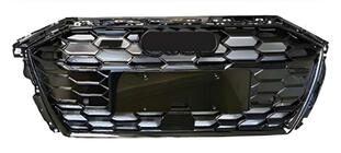 Audi A3 2020- Przedni grill S-Style (czarny) zdjęcia 1