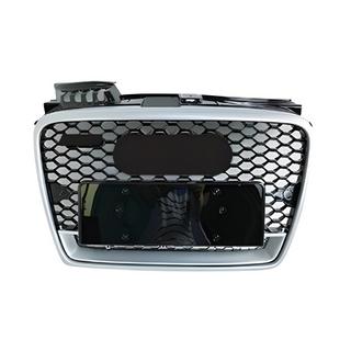 Atrapa przednia RS-Style V-1 (czarna z chromem) Audi A4 B7 2004-2008