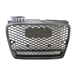 Atrapa przednia RS-Style V-2 (czarna z chromem) Audi A4 B7 2004-2008
