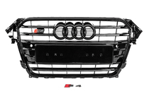 Audi A4 B8 2007-2015 Przedni Czarny Grill S-Style (2012-2015) zdjęcia 1