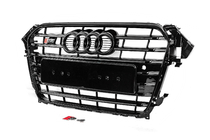 Audi A4 B8 2007-2015 Przedni Czarny Grill S-Style (2012-2015) zdjęcia 3