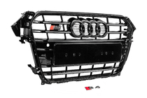 Audi A4 B8 2007-2015 Przedni Czarny Grill S-Style (2012-2015) zdjęcia 2