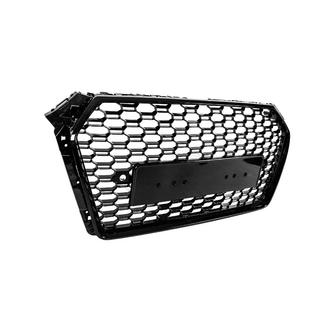 Przedni grill RS-style Quattro (bez logo, 2015-2019, czarny) zdjęcia 3