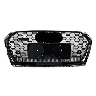 Przedni grill RS-Style z napisem Quattro (2016-2019, czarny)
