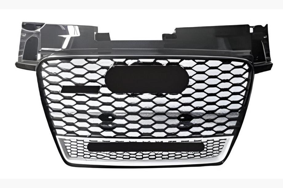 Audi TT 2006-2014 Atrapa Przednia RS-Style z Napisem Quattro (2008-2014, czarna) Image