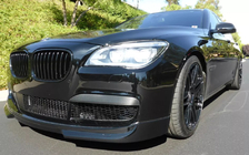 BMW 7 Series F01/F02 2008-2015 Nerki 1 Listwa (Czarny Połysk) zdjęcia 3