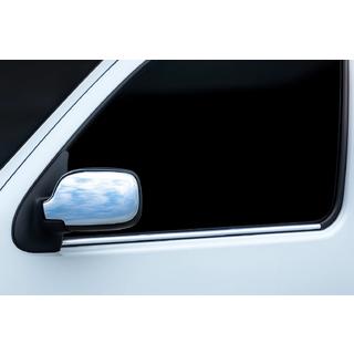 Zewnętrzne listwy okienne (2 szt., stal nierdzewna) Renault Kangoo 1998-2008 zdjęcia 3