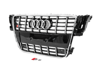 Audi A5 2007-2015 Atrapa przednia S-Style (2007-2011, czarna z chromem) zdjęcia 2