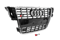 Audi A5 2007-2015 Atrapa przednia S-Style (2007-2011, czarna z chromem) zdjęcia 3