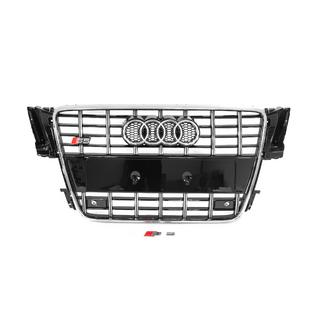 Atrapa przednia S-Style (2007-2011, czarna z chromem) Audi A5 2007-2015 zdjęcia 1