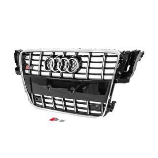 Atrapa przednia S-Style (2007-2011, czarna z chromem) Audi A5 2007-2015 zdjęcia 2