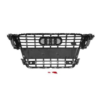 Atrapa przednia S-Style (2007-2011, czarna z chromem) Audi A5 2007-2015 zdjęcia 4