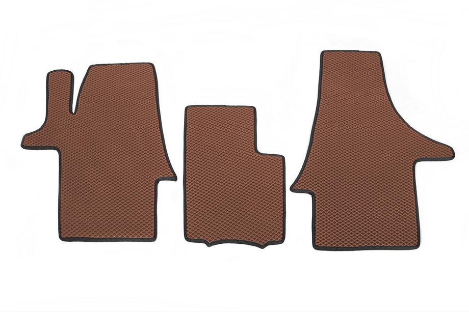 Volkswagen T6 2015-2024 Dywaniki EVA (ceglaste, przednie, do 1+1) Image