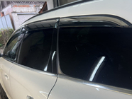 Volvo XC60 2009-2017 Deflektory szyb z chromowaną listwą Niken Luxury (6 szt.) zdjęcia 2