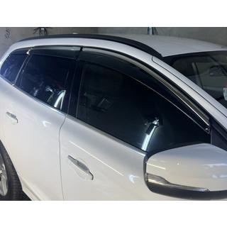 Deflektory szyb z chromowaną listwą Niken Luxury (6 szt.) Volvo XC60 2009-2017 zdjęcia 1