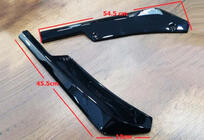 Volkswagen Caddy 2004-2010 Flap Nakładka na Tylny Zderzak DPT (ABS) (2szt) (Czarny Połysk) zdjęcia 10