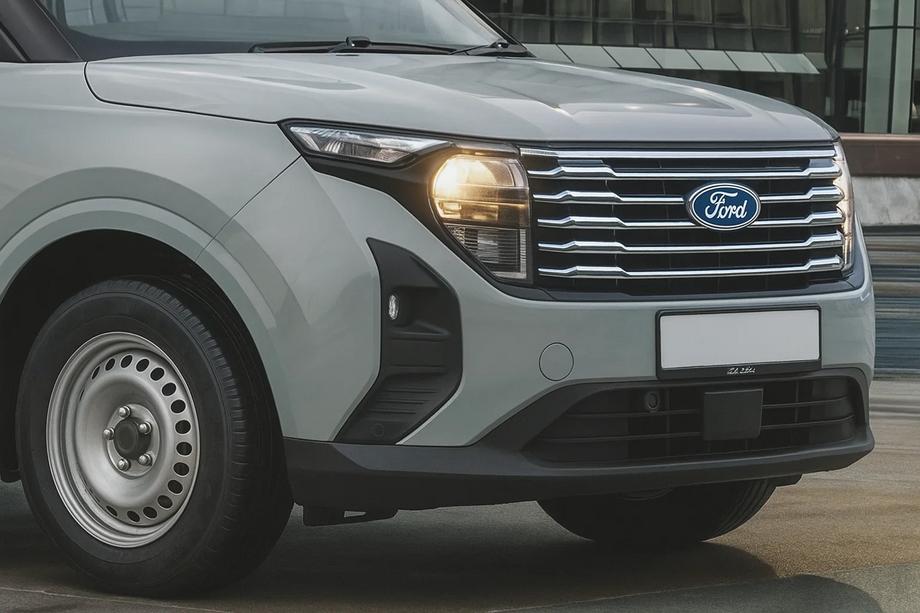 Ford Courier 2023- Nakładki na Grill Chromowane (Stal Nierdzewna) Image