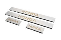Honda CRV 2007-2011 Nakładki progowe Carmos (4 szt, stal nierdzewna) zdjęcia 2