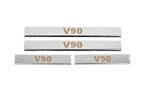 Volvo S90/V90 2016- Nakładki progowe Carmos (4 szt, stal nierdzewna) zdjęcia 1