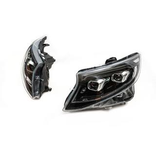 Reflektory Przednie 2025 Design LED (do Vito, 2 szt) Mercedes Vito/V-class W447 2014- zdjęcia 2