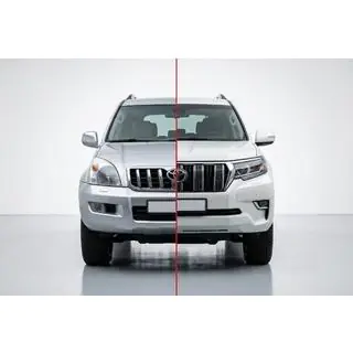 Zestaw liftingu do Toyota Land Cruiser Prado 150 2017+ Toyota Land Cruiser Prado 120 2002-2009 zdjęcia 1