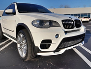 BMW X5 E70 2007-2013 Nakładka na przedni zderzak (2010-2013, do lakierowania) zdjęcia 8