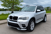 BMW X5 E70 2007-2013 Nakładka na przedni zderzak (2010-2013, do lakierowania) zdjęcia 1
