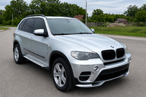 BMW X5 E70 2007-2013 Nakładka na przedni zderzak (2010-2013, do lakierowania) zdjęcia 3