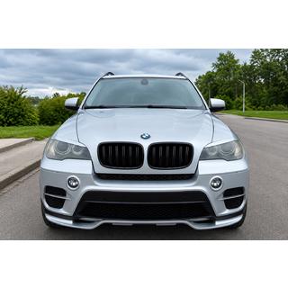 Nakładka na przedni zderzak (2010-2013, do lakierowania) BMW X5 E70 2007-2013 zdjęcia 2