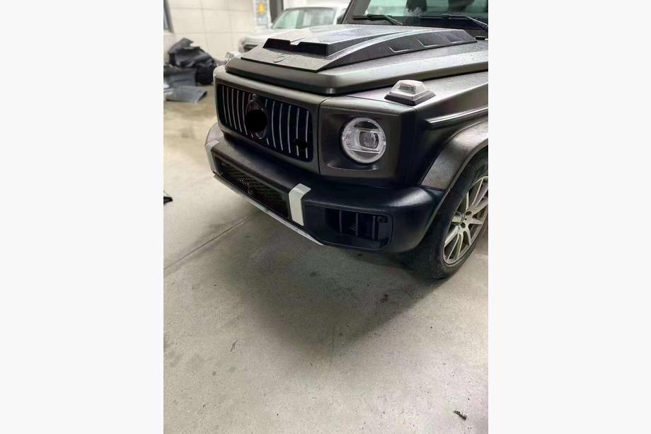 Mercedes G class W463 2018-2024 Zestaw body kit facelift do W465 2025 G63 Zdjęcia 7