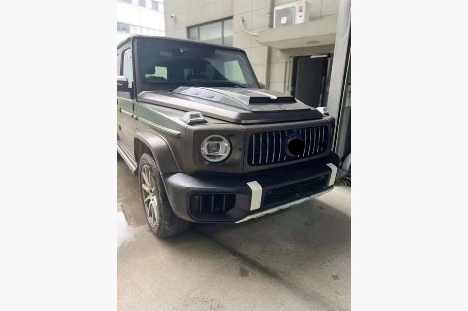 Mercedes G class W463 2018-2024 Zestaw body kit facelift do W465 2025 G63 Zdjęcia 9