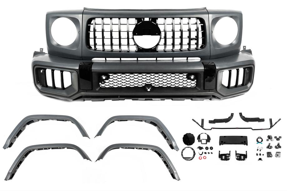 Mercedes G class W463 2018-2024 Zestaw body kit facelift do W465 2025 G63 Image
