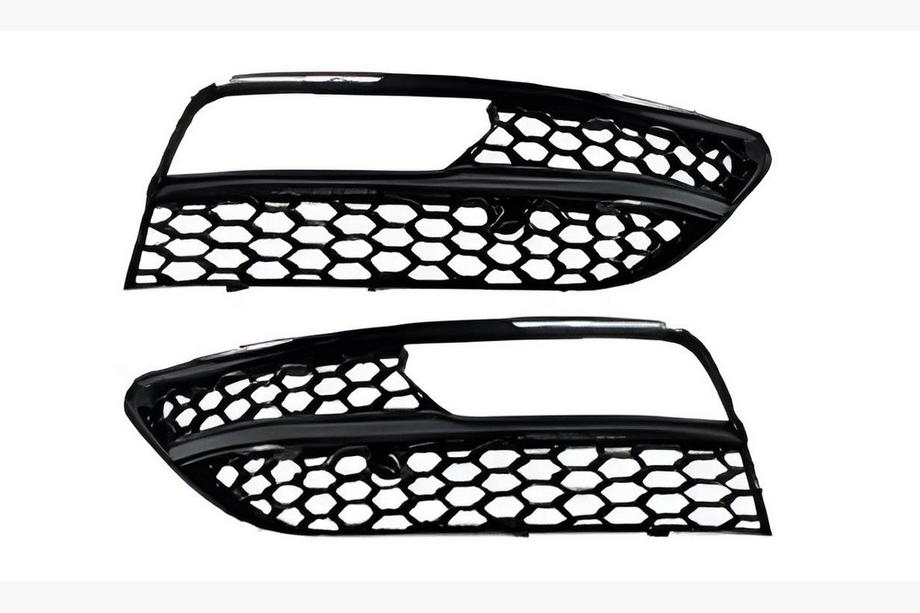 Audi A3 2012-2020 Kratki świateł przeciwmgielnych RS-Style V-1 (2012-2016, 2 szt, Czarny) Image