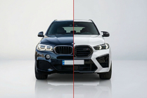 BMW X5 F15 2013-2018 Zestaw konwersji facelift na X5M F95 2024 (z wymianą klapy bagażnika) zdjęcia 1