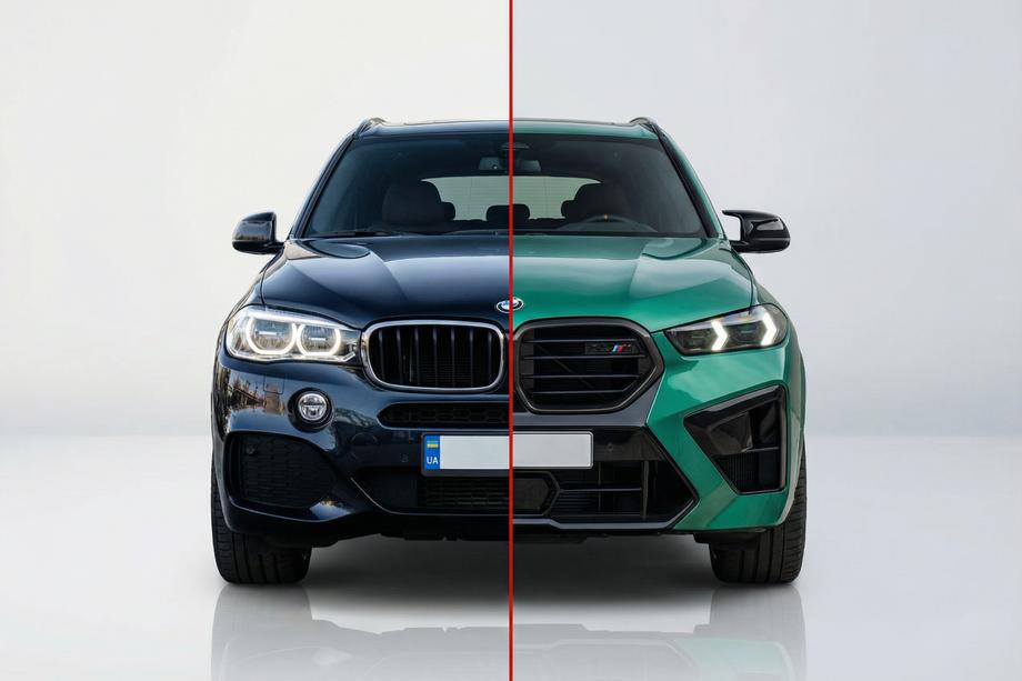 BMW X5 F15 2013-2018 Zestaw konwersji facelift na X5M F95 2024 (bez wymiany klapy bagażnika) Zdjęcia 1