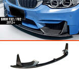 BMW 4 Series F32/F33/F36 2012-2020 Przedni Lip DPT V-3 (Do M4, Czarny Połysk) zdjęcia 1