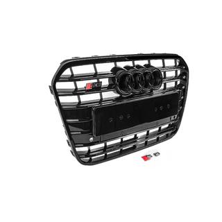 Przedni czarny grill z czarną ramką S-Style (2011-2014) zdjęcia 2
