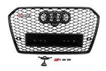 Audi A6 C7 2011-2017 Przedni czarny grill RS-style (2014-2017) zdjęcia 1